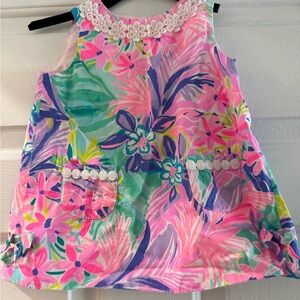 Lilly Pulitzer Pink and White Dress